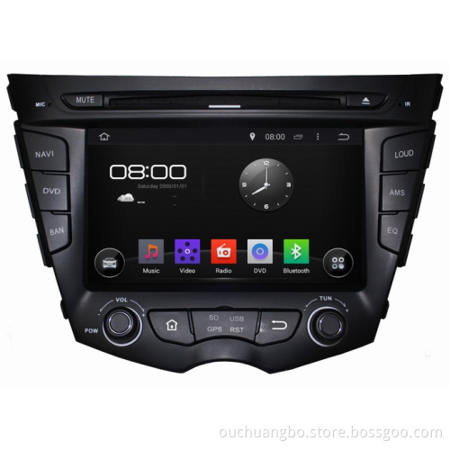 Ouchuangbo GPS Navigation Stereo Android 4.4 System for Hyundai Veloster DVD Audio Player